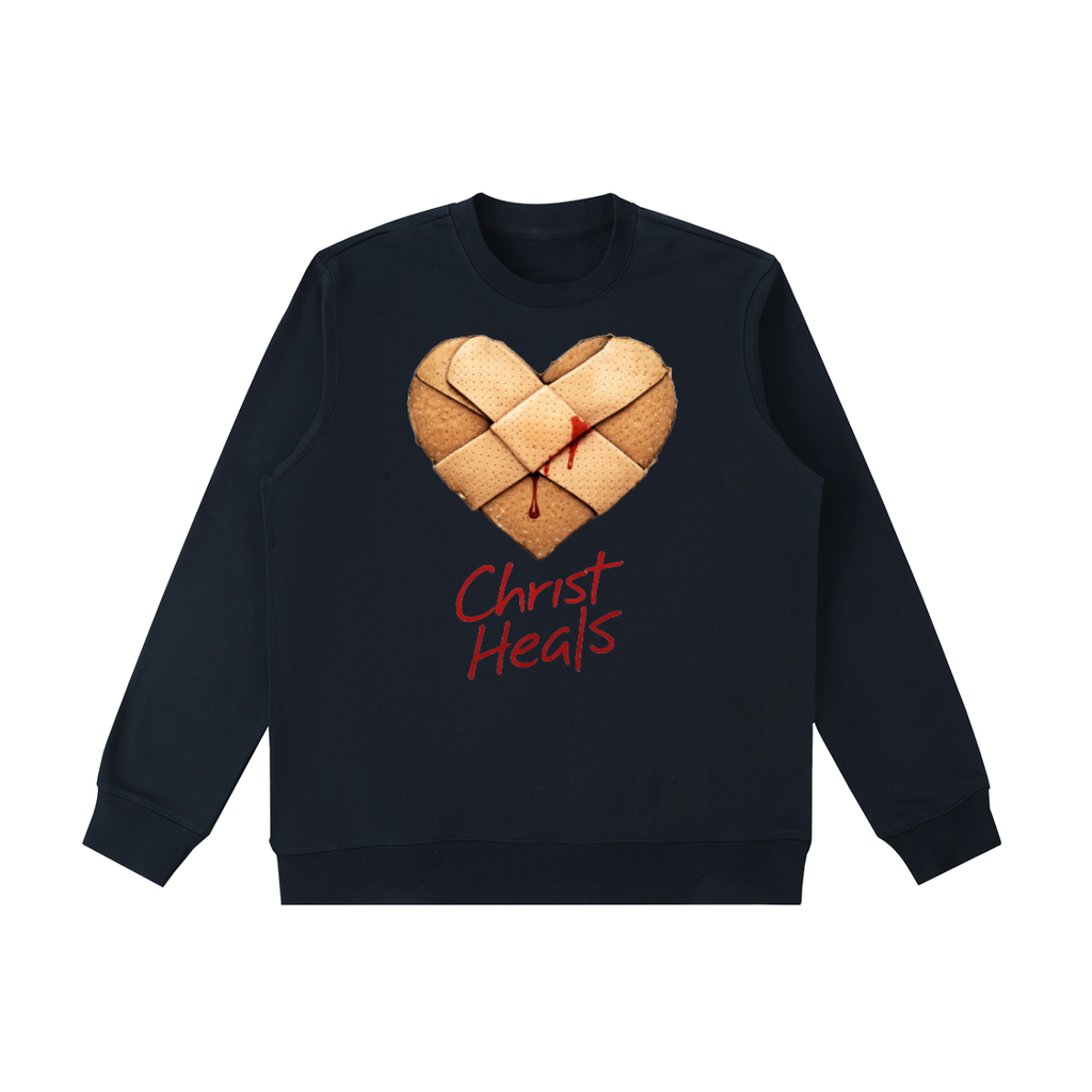 Christ Heals Crewneck  Sweatshirt