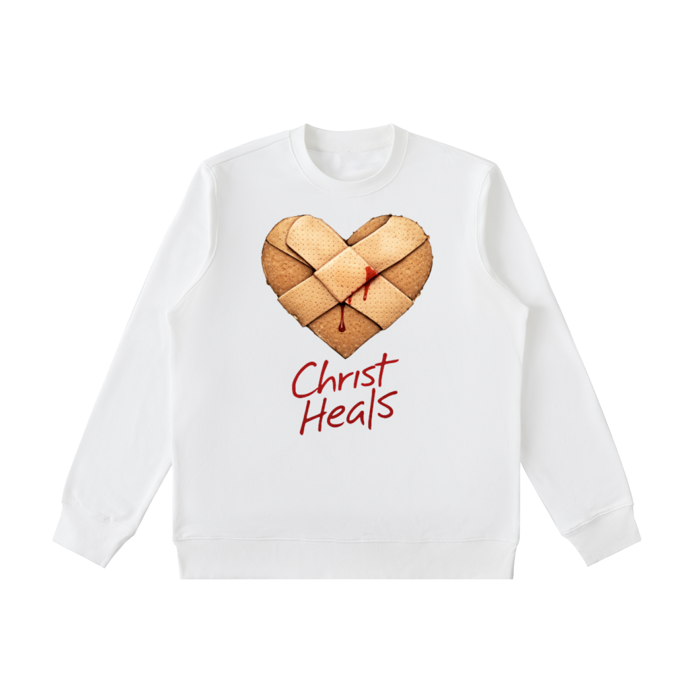 Christ Heals Crewneck  Sweatshirt