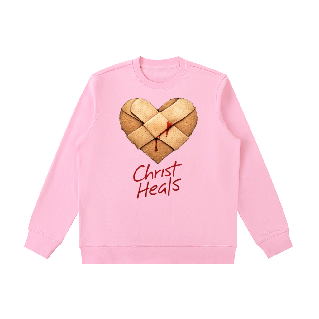 Christ Heals Crewneck  Sweatshirt