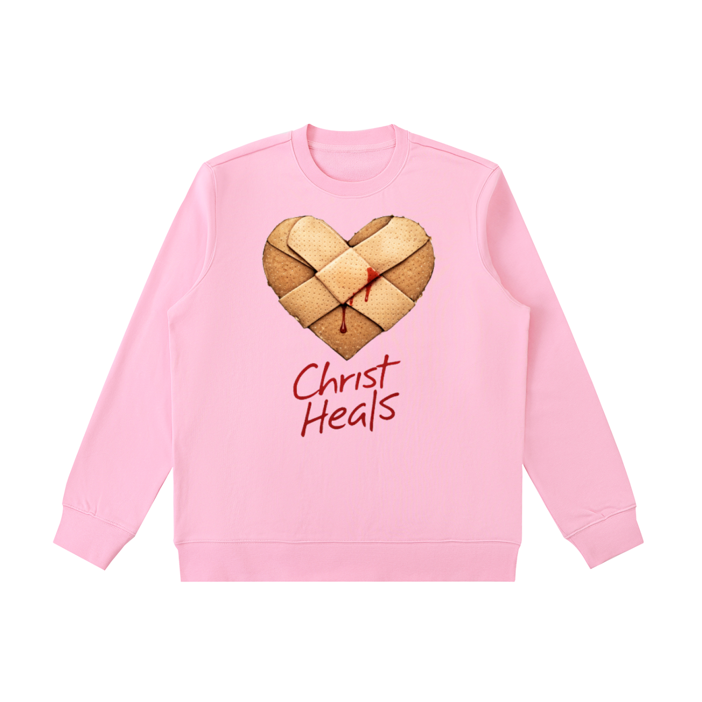 Christ Heals Crewneck  Sweatshirt