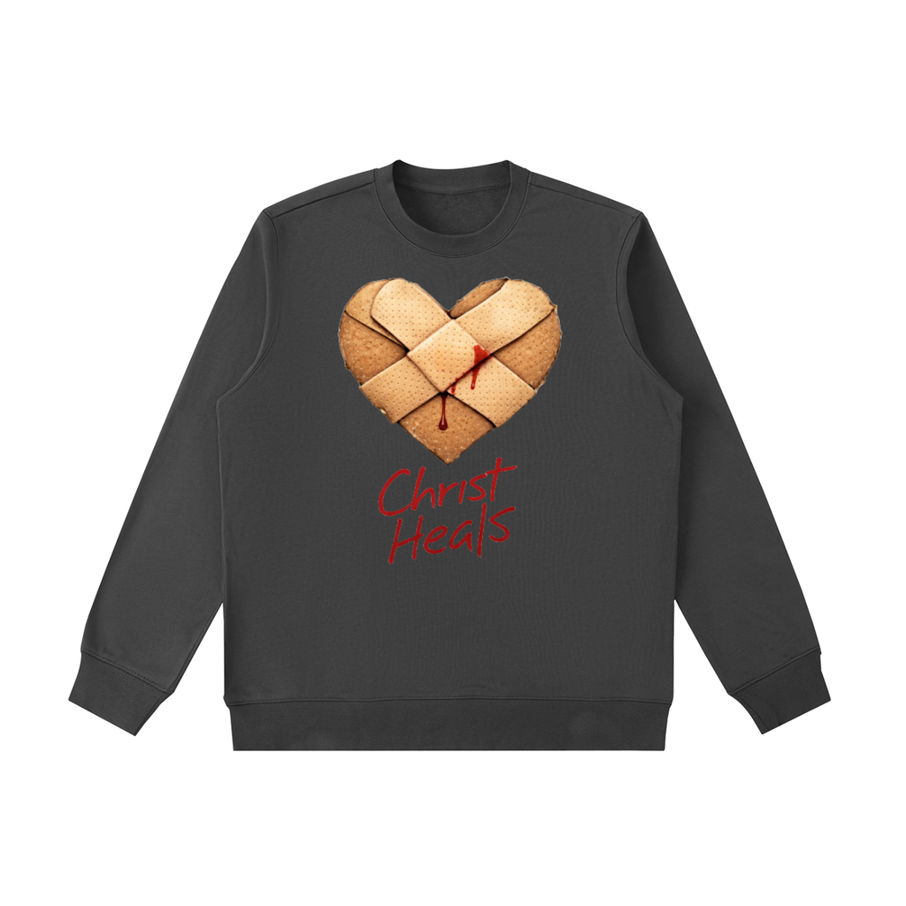 Christ Heals Crewneck  Sweatshirt