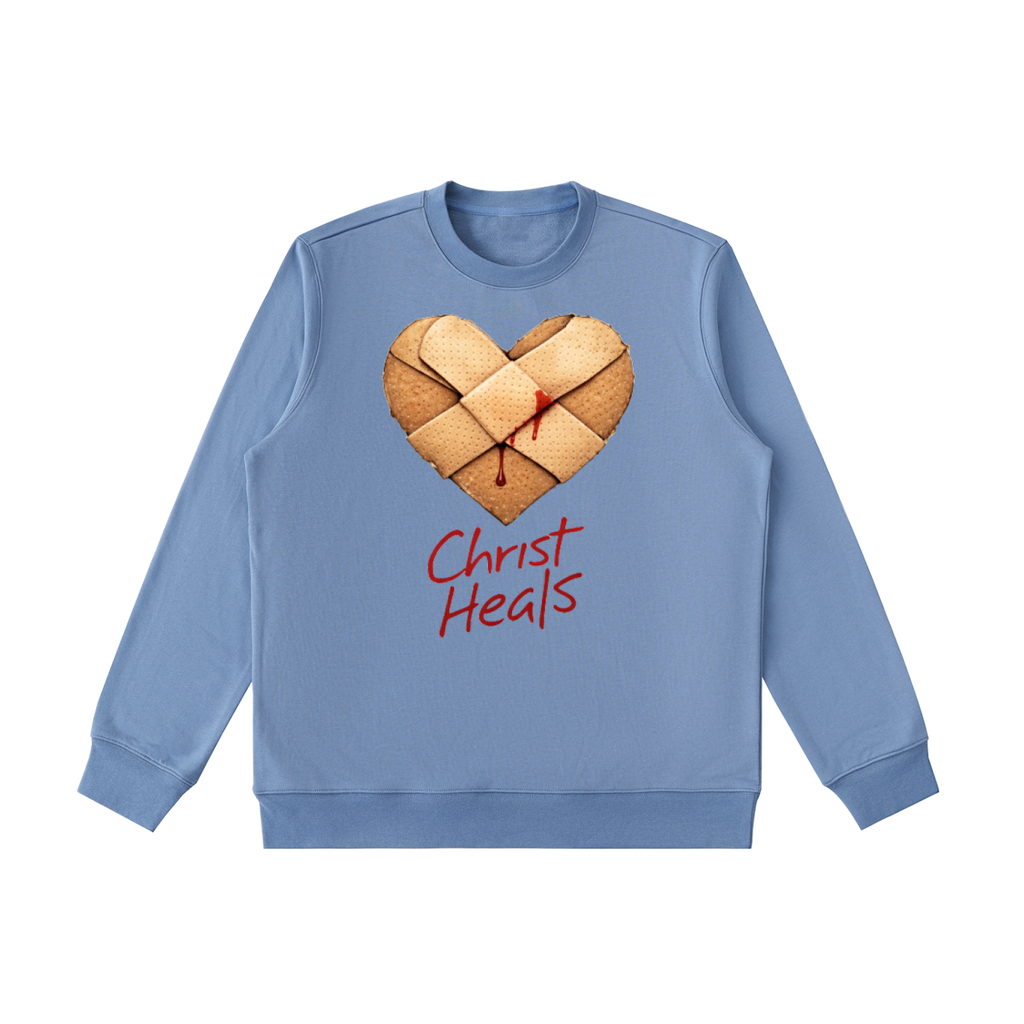 Christ Heals Crewneck  Sweatshirt