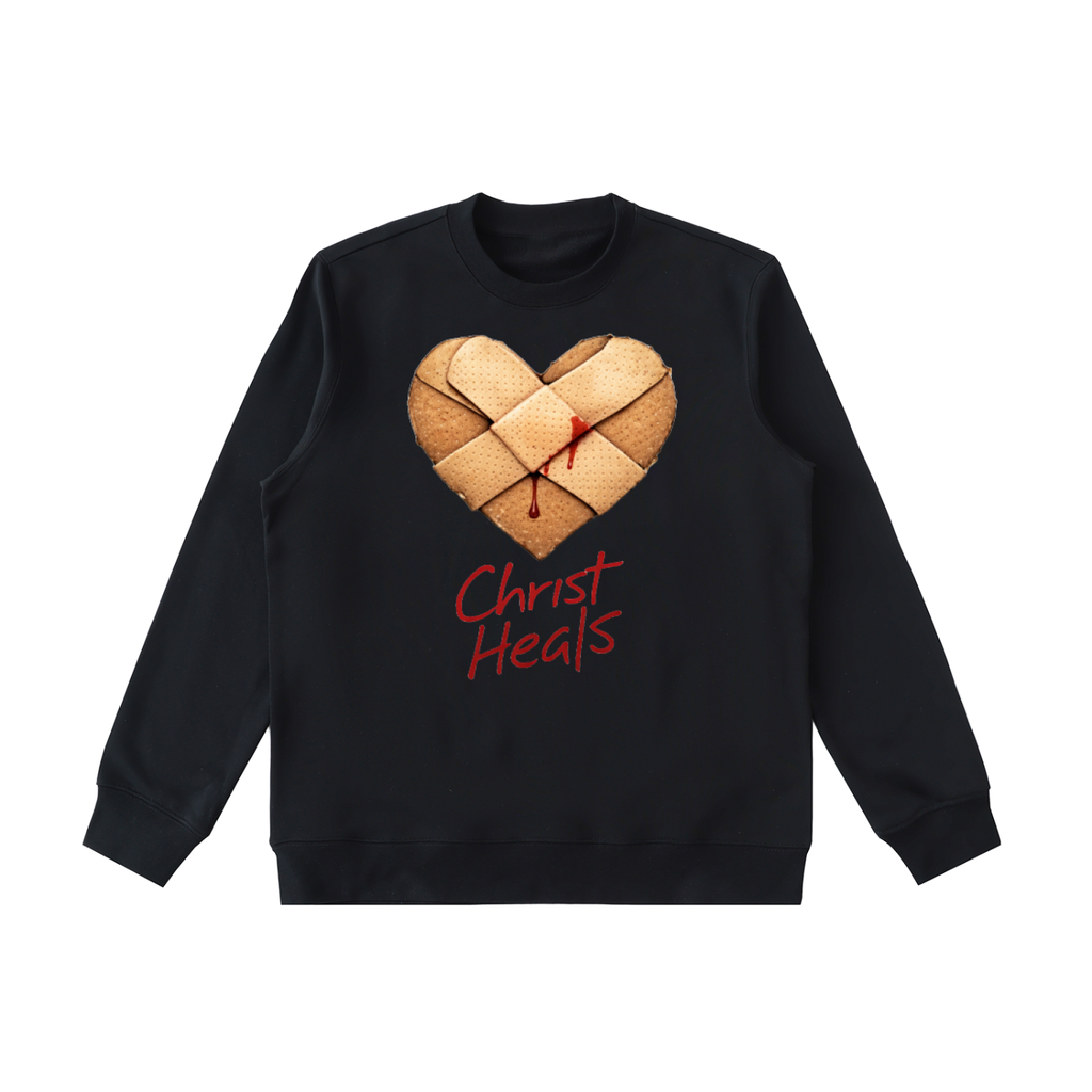 Christ Heals Crewneck  Sweatshirt