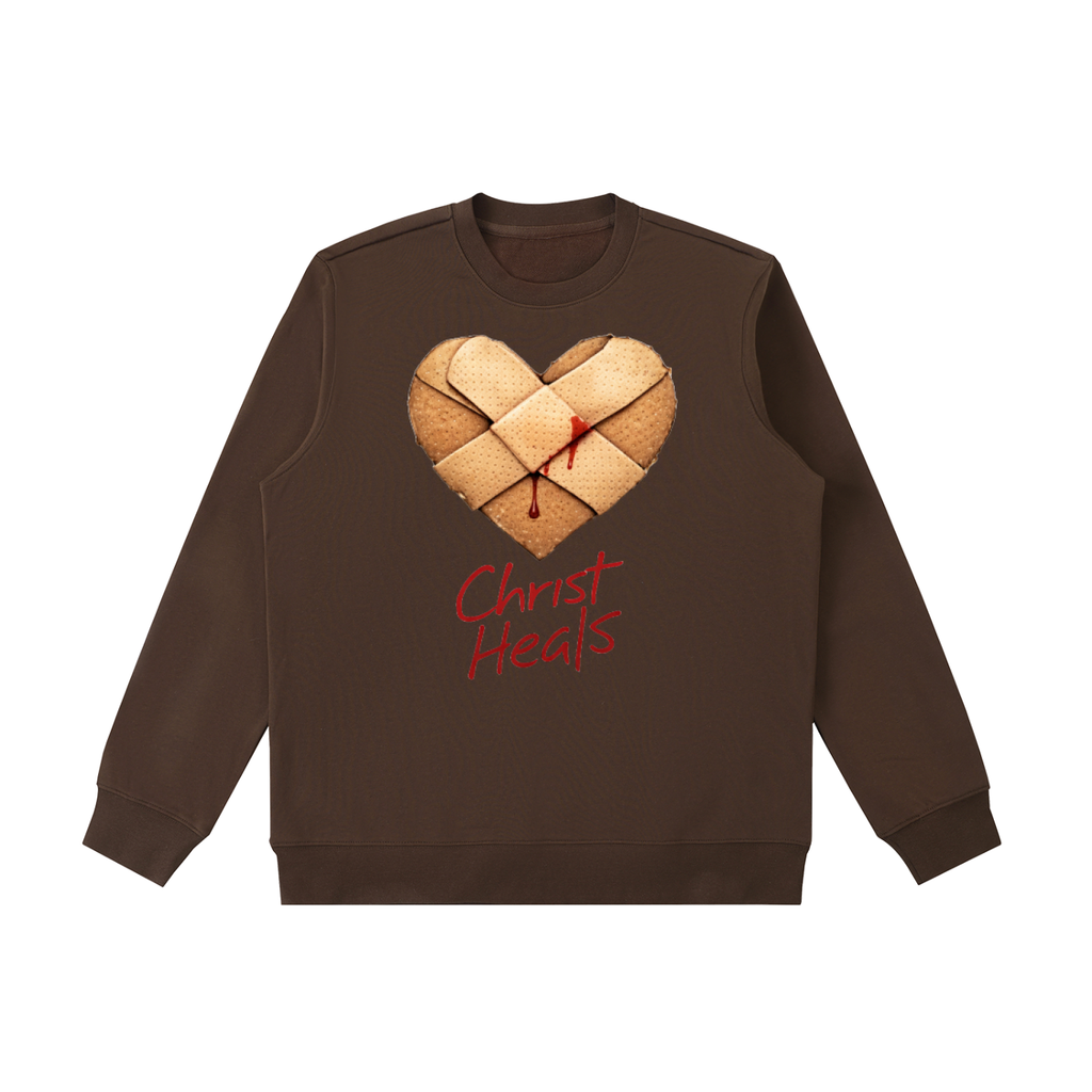 Christ Heals Crewneck  Sweatshirt