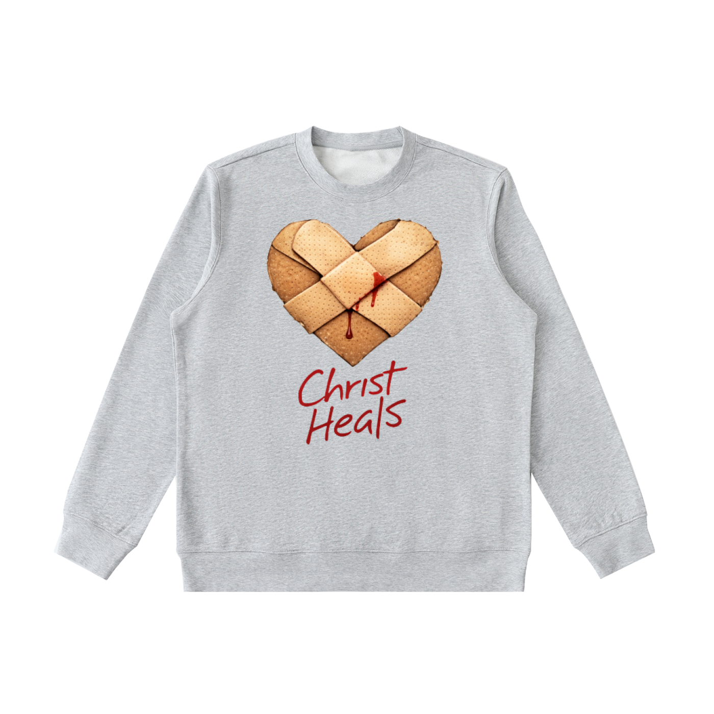 Christ Heals Crewneck  Sweatshirt
